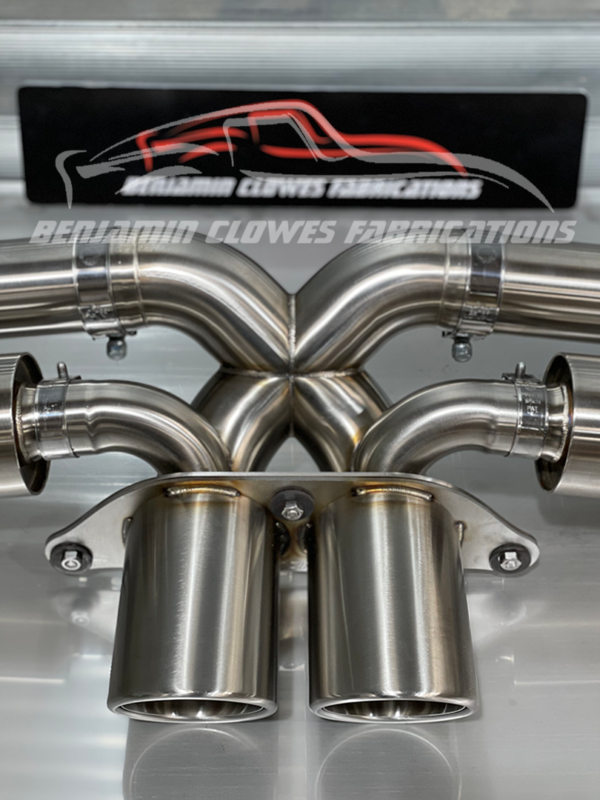 PORSCHE 991.2 SPEEDSTER SILENCED VALVED X-PIPE EXHAUST - Image 5
