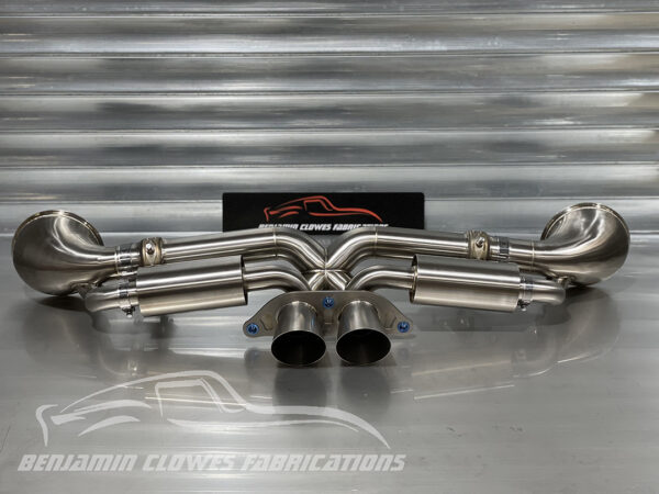 PORSCHE 992.2 GT3 SILENCED VALVED X-PIPE EXHAUST