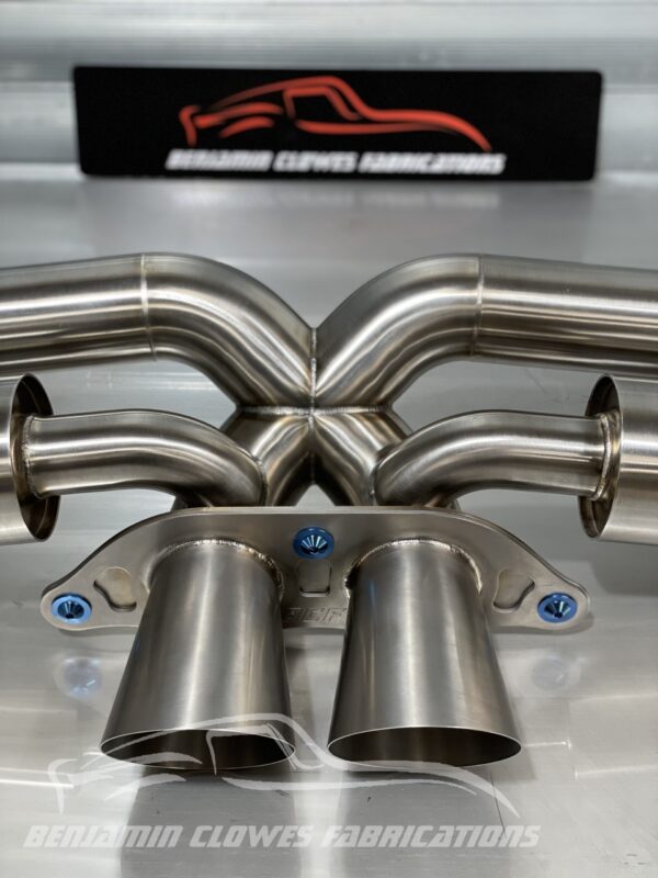 PORSCHE 992.2 GT3 SILENCED VALVED X-PIPE EXHAUST - Image 11