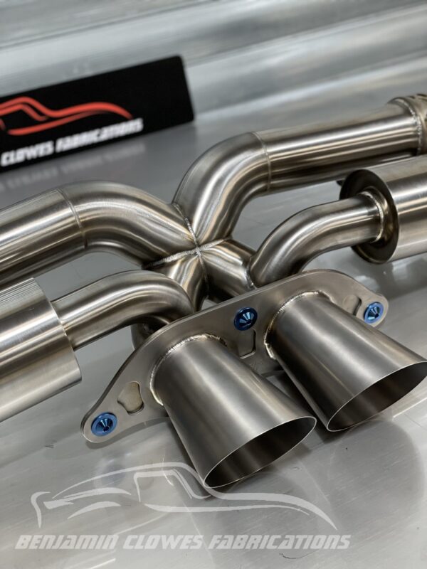 PORSCHE 992.2 GT3 SILENCED VALVED X-PIPE EXHAUST - Image 12
