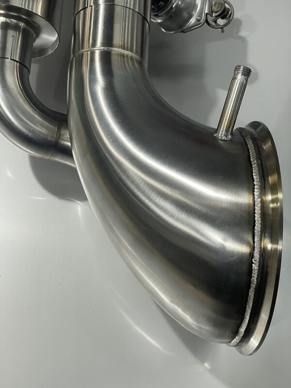 PORSCHE 992.2 GT3 SILENCED VALVED X-PIPE EXHAUST - Image 4