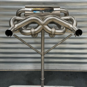 PORSCHE CARRERA GT EXHAUST X-PIPE VALVED / SILENCED - F1 V10 SOUND