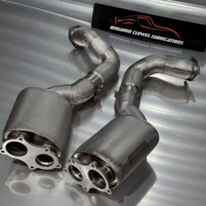 PORSCHE 718 GT4 / SPYDER / GTS 4.0 OVER AXLE PIPE (OAP) OPF DELETE