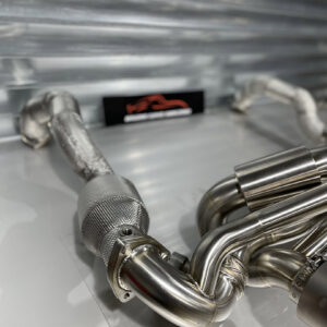 Porsche 718 GT4RS / Spyder RS OPF Delete / OAP Pipes | BC Fabs