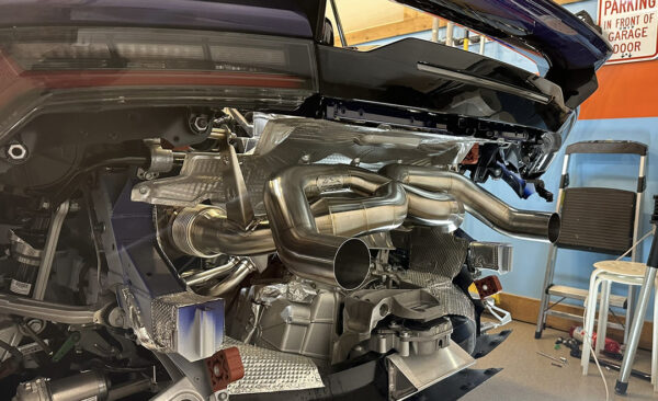 BCFabrications Lamborghini Huracán exhaust system – lightweight Inconel design with direct OEM fitment