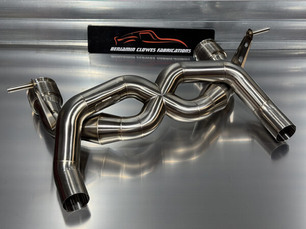 BCFabrications Inconel X-Pipe Exhaust for Lamborghini Huracán – ultra-lightweight, TIG-welded performance upgrade